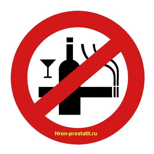 Противопоказания при простатите
